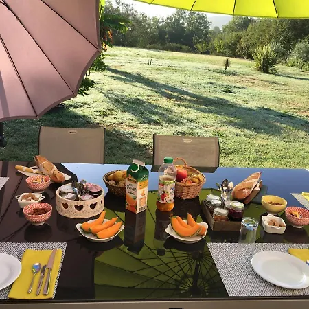 Location D'hotes Clodeguy No 2 Oda ve Kahvaltı Saint-Sylvestre-sur-Lot
